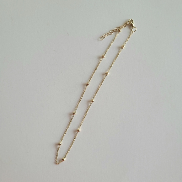 Gold Satellite Chain Necklace - Picture 6 of 6